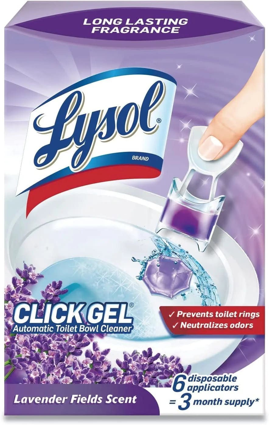 Lysol Click Gel Limpiado de inodoro