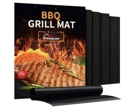 Set of 5 Heavy Duty Grill Mats Non Stick product