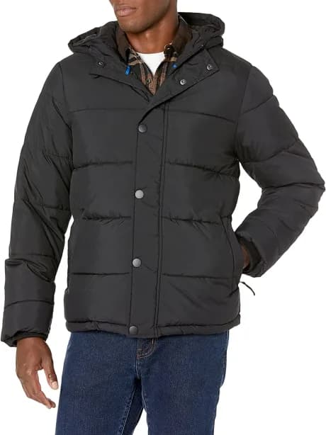 Amazon Essentials Men's Heavyweight Hooded Puffer Coat product