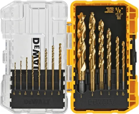 DEWALT Drill Bit Set, Titanium Nitride Coated, 14-Piece product