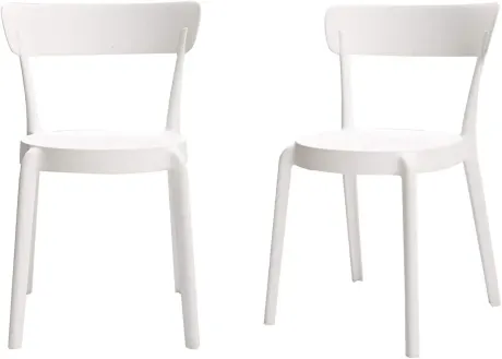 Amazon Basics Juego de 2 sillas de comedor product