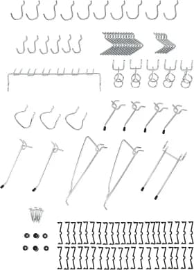 Amazon Basics Pegboard Hooks and Organizer Assortment product