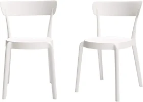 Amazon Basics Juego de 2 sillas de comedor product