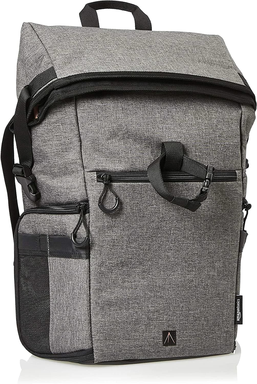 Amazon Basics Mochila grande para cámara con compartimento para laptop