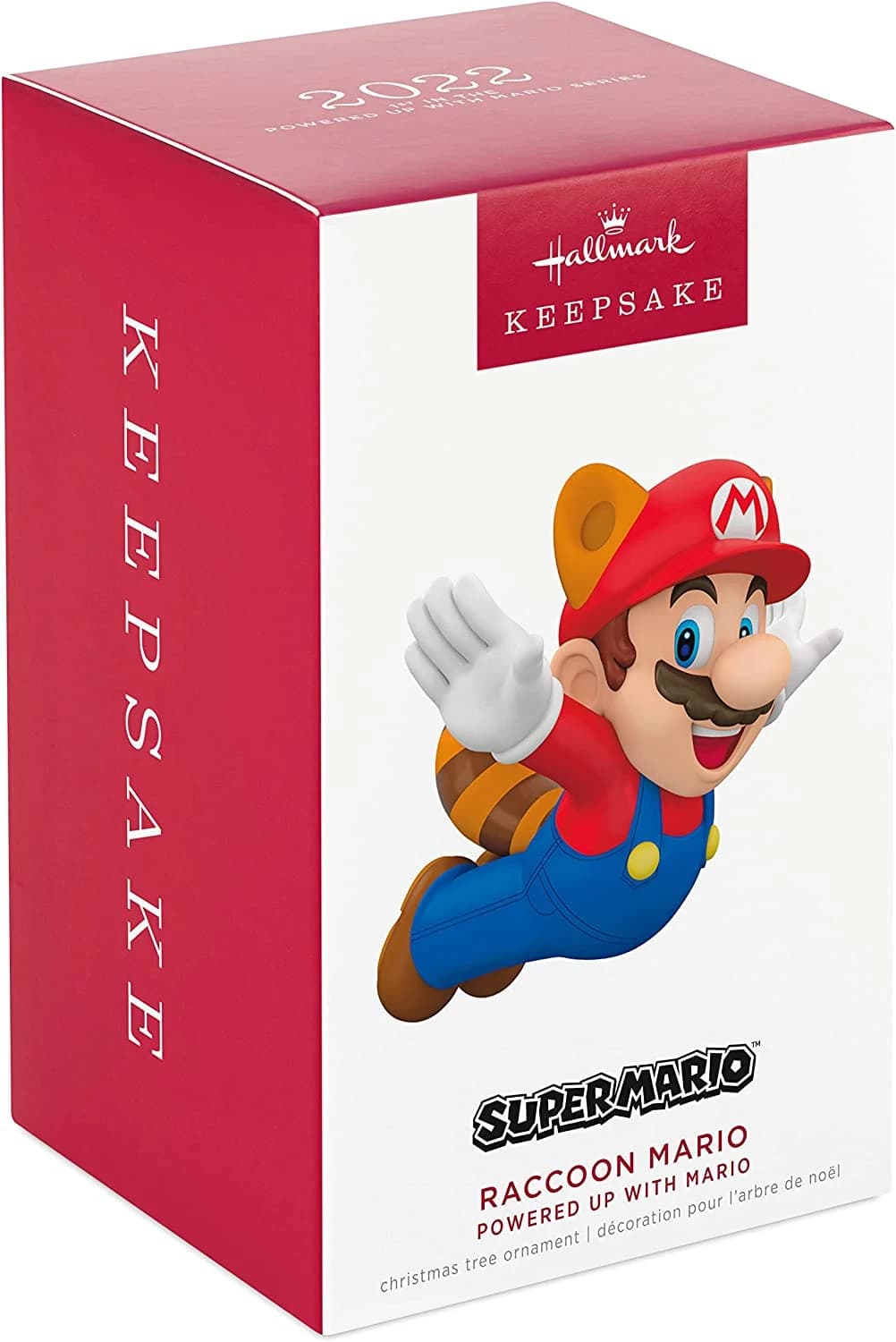Adorno de Navidad Super Mario Mapache