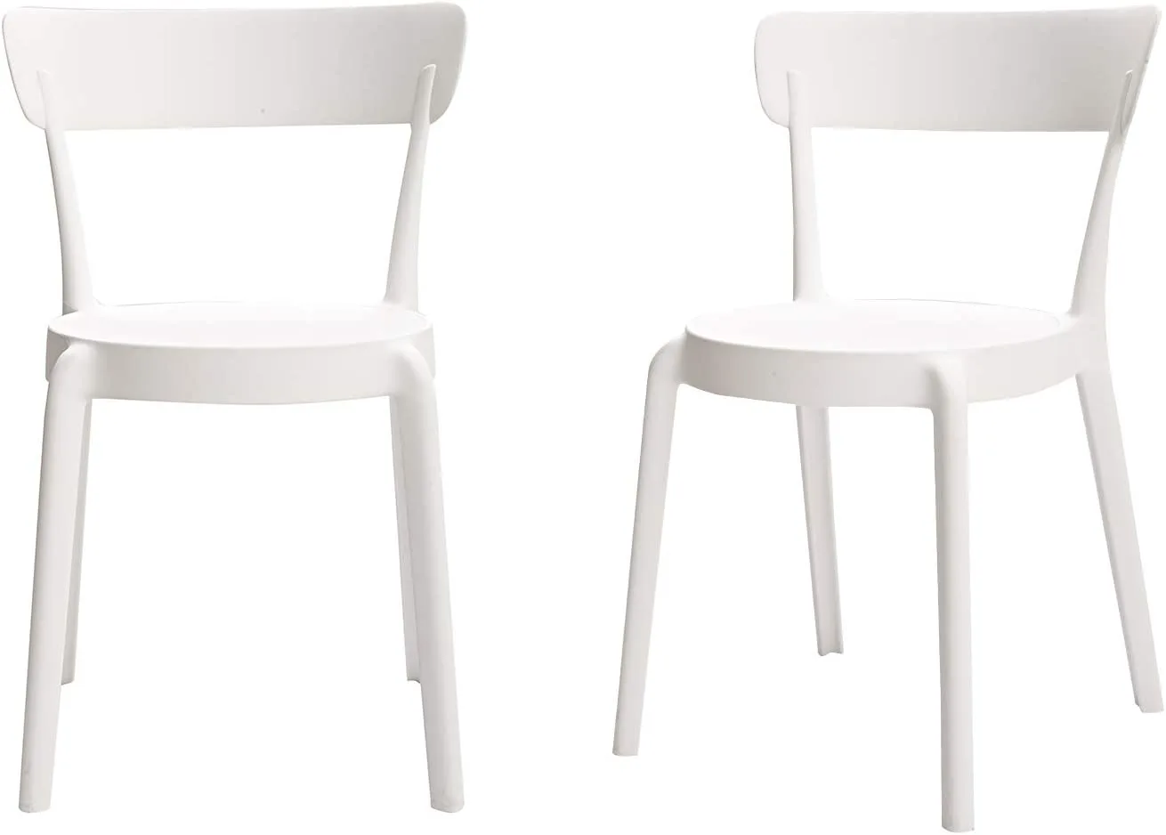 Amazon Basics Juego de 2 sillas de comedor